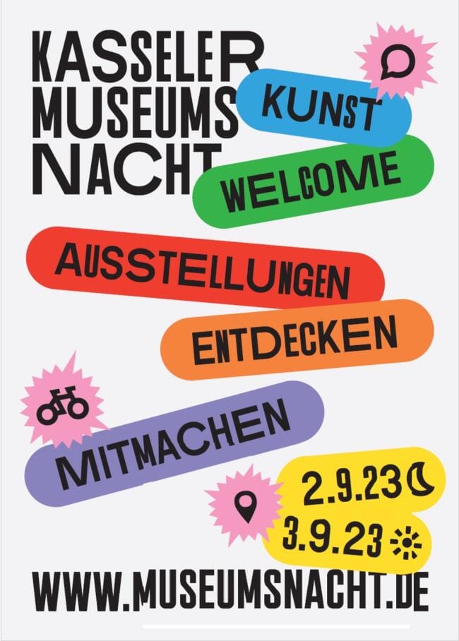 Kasseler Museumsnacht hat neues Erscheinungsbild | (c) Stadt Kassel)