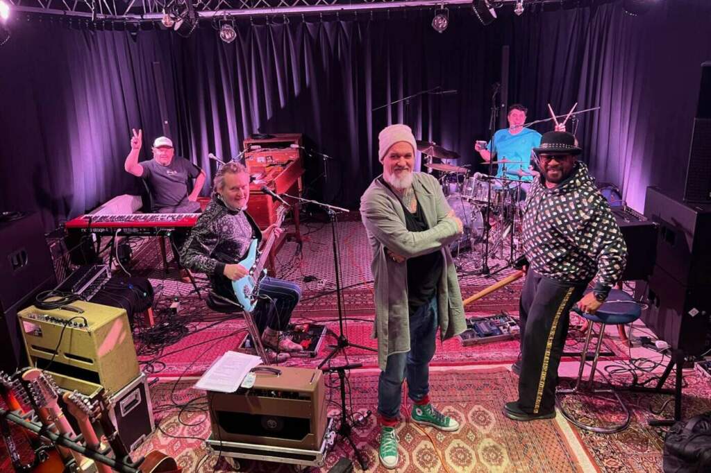 Stoppok in Oberhausen mit Reinhard Franke bei der Tourprobe | (c) Reinhard Franke für Wildwechsel