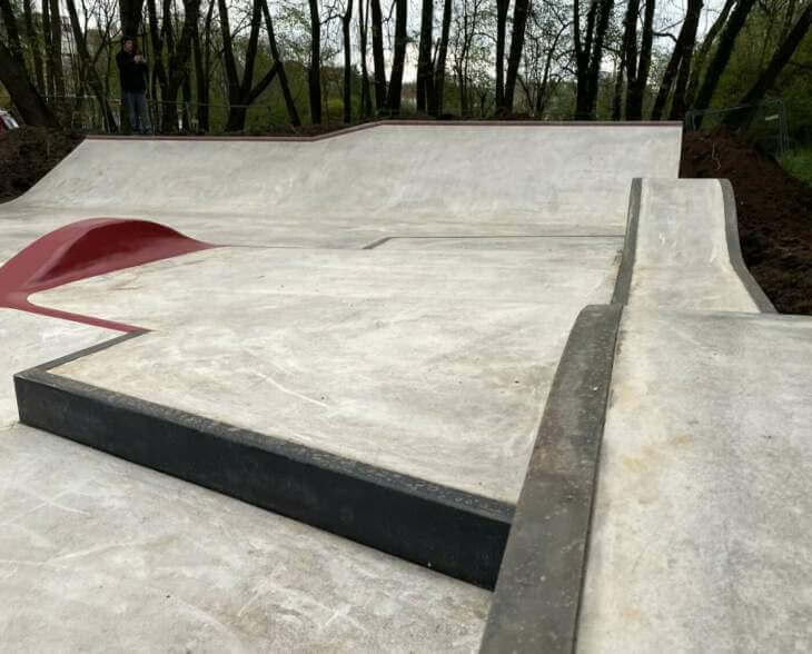 Skate-Park in der Diemelaue Warburg | Skaterbahn-Pressefoto | (c) Stadt Warburg 