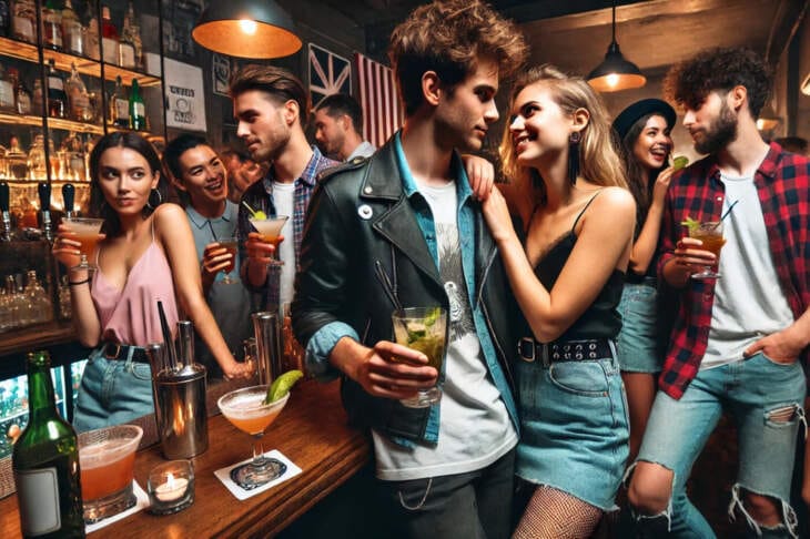 So gelingt der Flirt auf der nächsten Party | Archivfoto - KI generiert | (c) Wildwechsel
