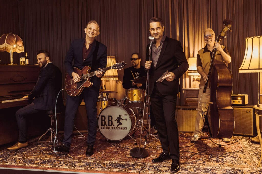 B.B. & The Blues Shacks Band bei Live-Auftritt, B.B. & The Blues Shacks, Weserbergland Blues Festival Das 11. Weserbergland Blues Festival 2025 begrüßt auch B.B. & The Blues Shacks bei sich auf der Bühne. | (c) Felix Engel