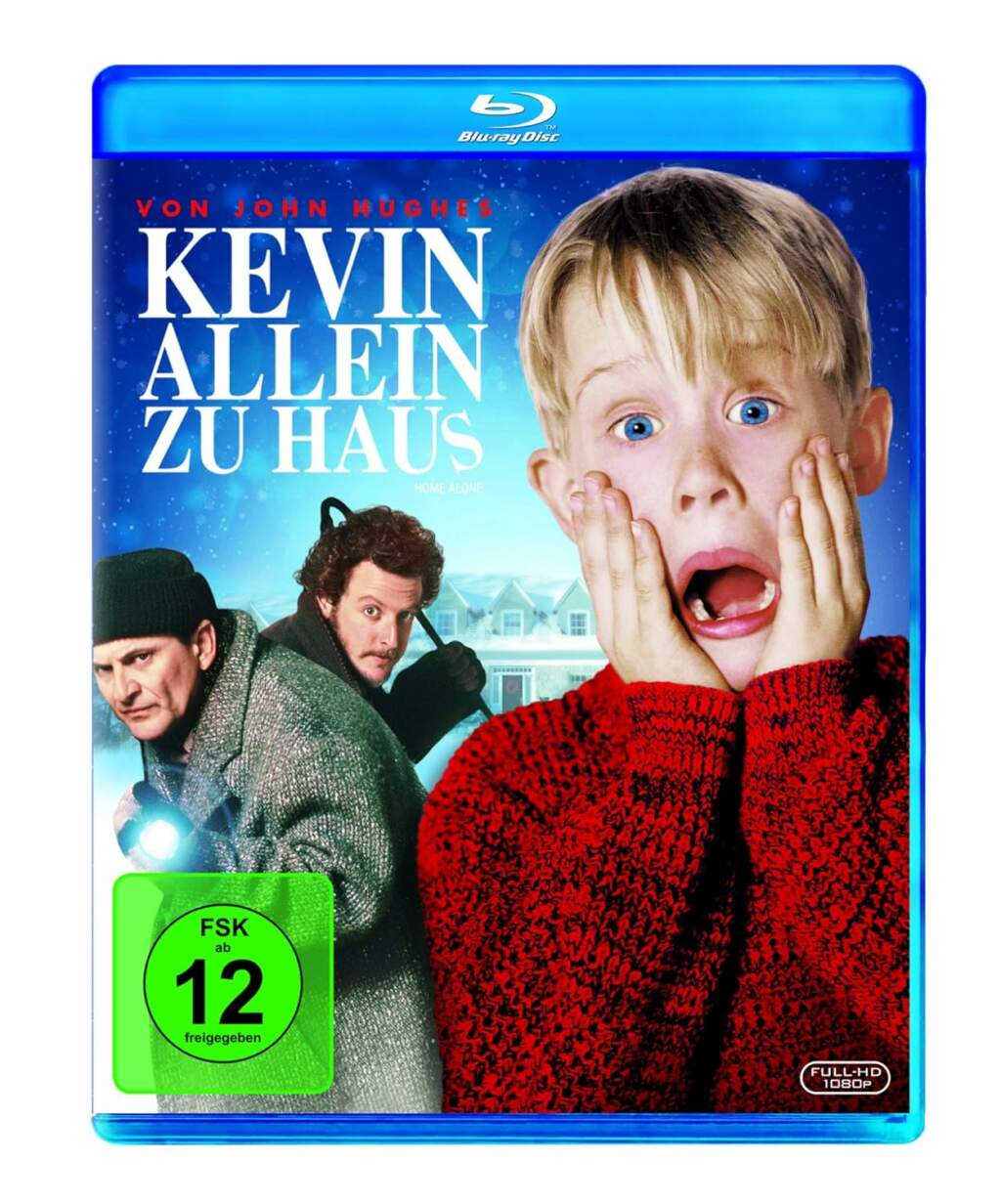 Blu-ray-Cover Kevin – Allein zu Haus, FSK ab 12 Kevin allein zu Haus ‒ Home Invasion Terror ausnahmsweise auf lustig und natürlich zu Weihnachten | (c) Walt Disney : LEONINE