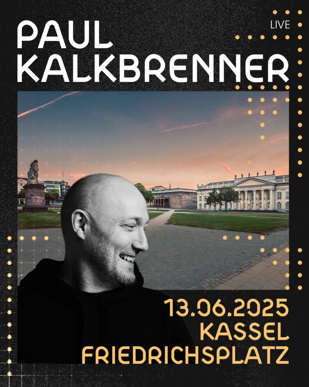 Paul Kalkbrenner kommt auf den Kasseler Friedrichsplatz | (c) Kassel Marketing