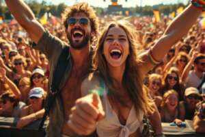 Festivals und Open Airs 01 - KI-generiert - (c) Wildwechsel