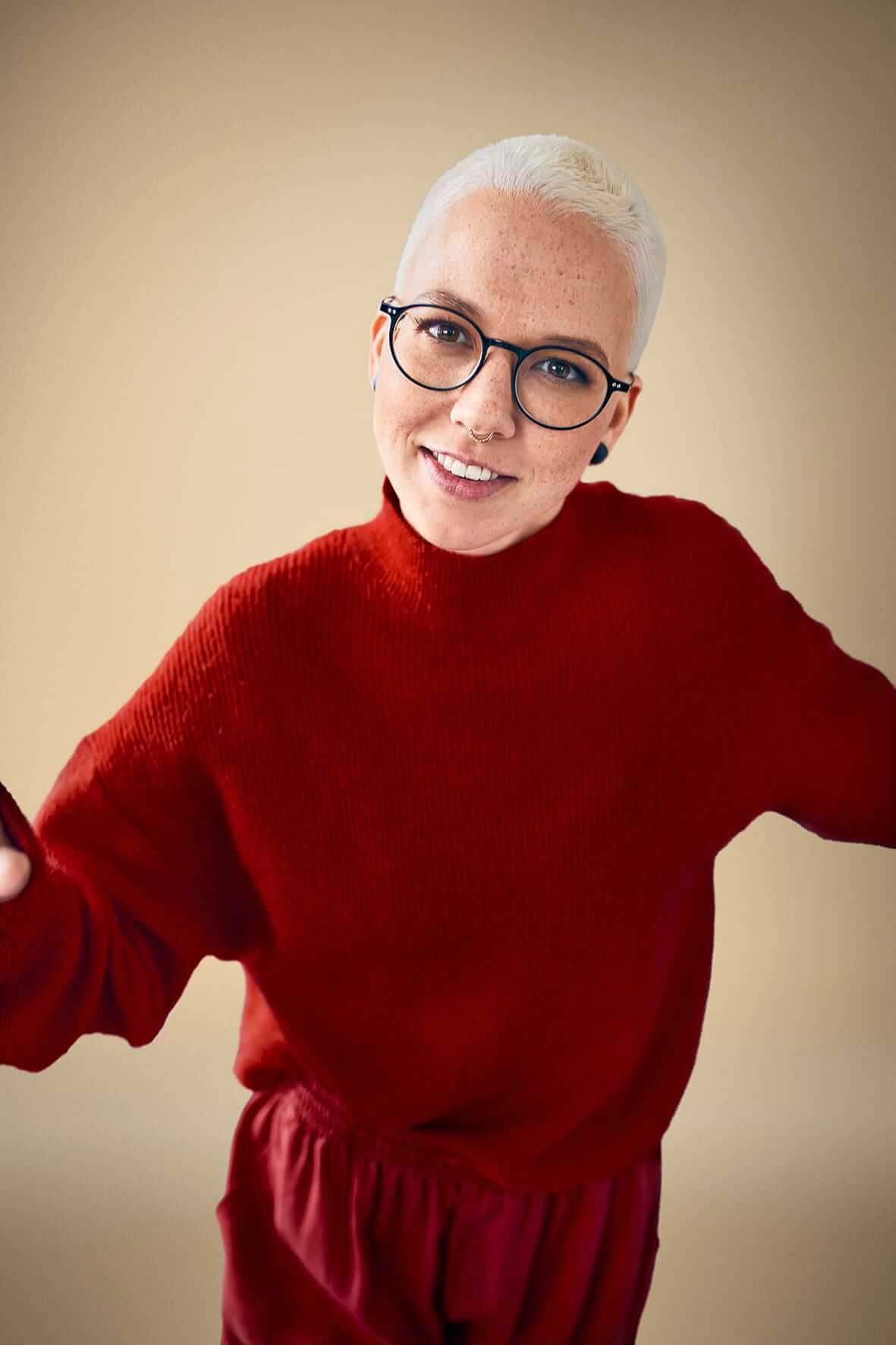 Stefanie Heinzmann auf einem Pressefoto
