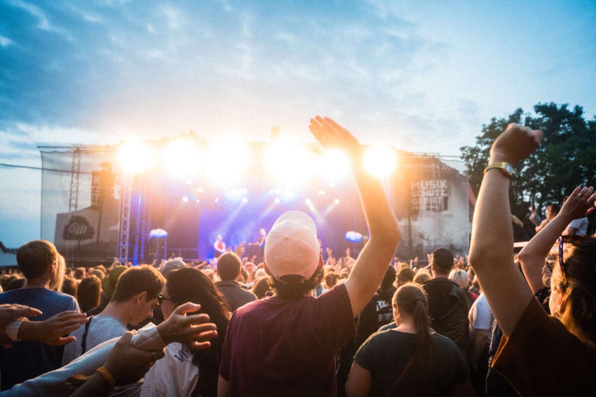 So gings zuletzt ab auf dem Musikschutzgebiet! Aber wie wird das nächste Musikschutzgebiet Festival in 2025? | (c) MACHMA MACHMA-178