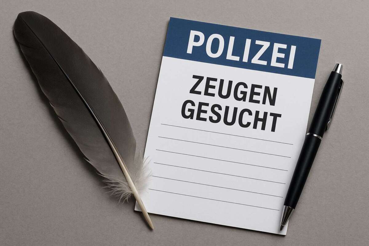 Falke aufgespießt - KI generiertes Symbolbild | (c) Wildwechsel