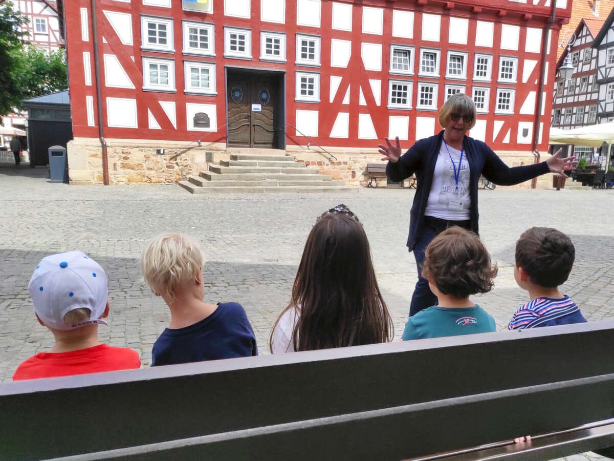 Märchentante Iris Scherpe-Haferburg | (c) Tourist-Info Melsunger Land