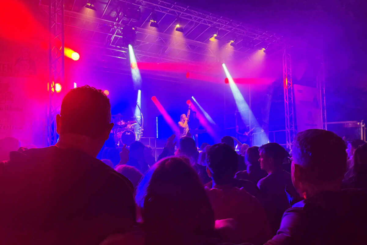 Live-Musik und Konzerte in Brakel Die Band Maniac bei einem Live-Auftritt in Brakel.