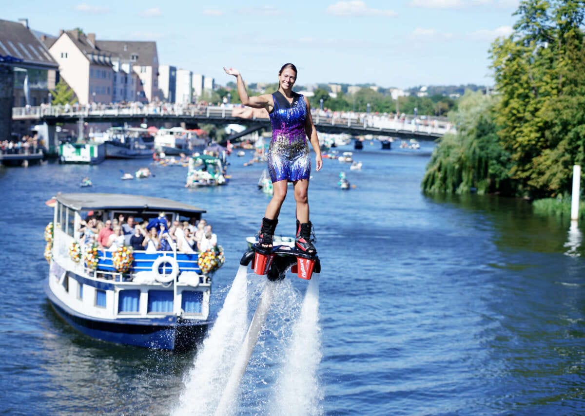 Zissel in Kassel - Nordhessens größtes Wasser- und Volksfest an der Fulda | (c) Kassel Marketing GmbH - Mario Zgoll