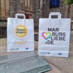 Heimat Shoppen-Tüten - Motiv von 2023 | (c) Stadtmarketing Marburg