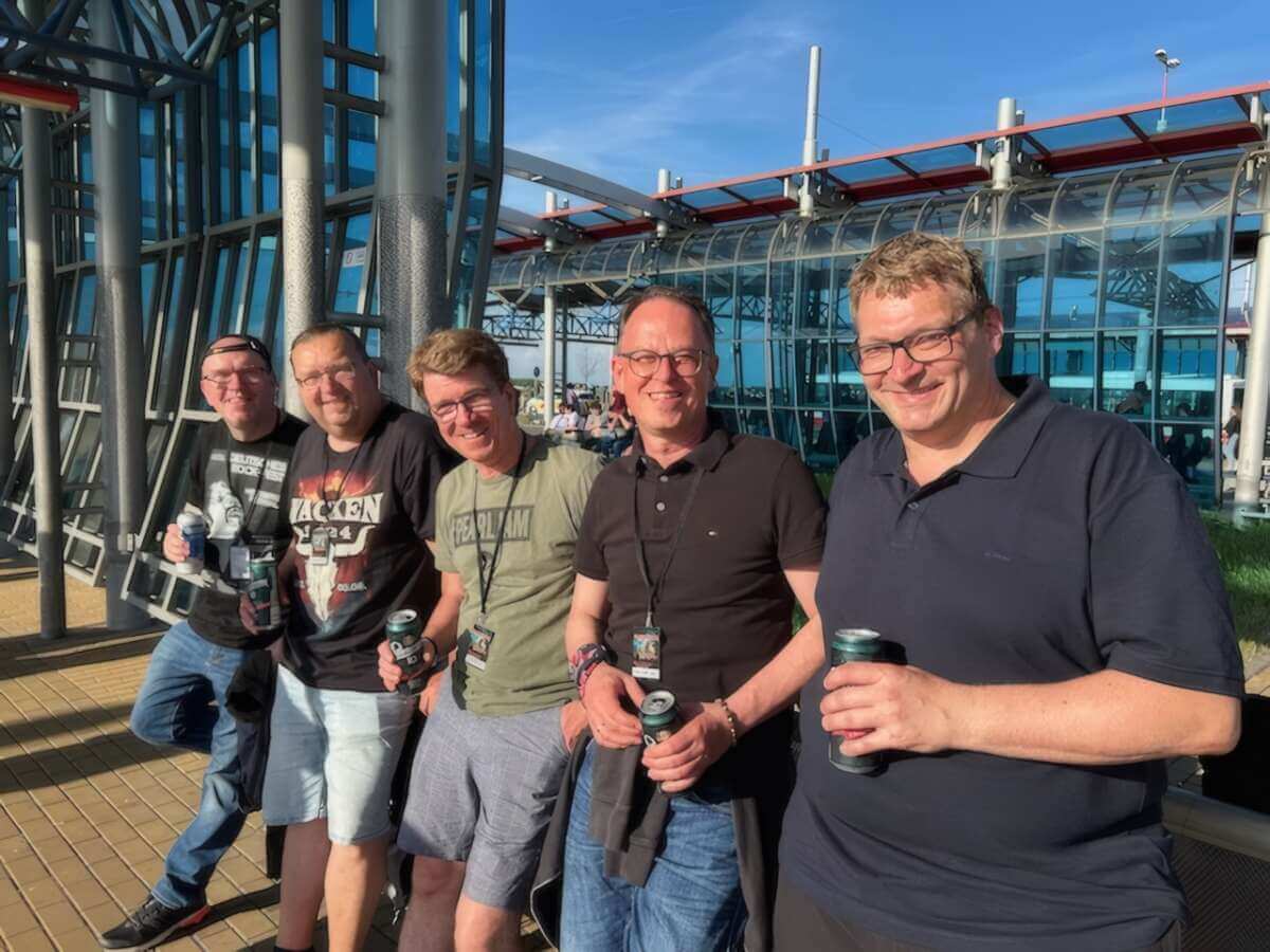 Heute besteht die FMS aus fünf aktiven Mitgliedern: Heiko Schwalm, Marco Miltz, Lutz Schier, Guido Ryczak und Thomas Liebau. (Foto s.o.) | (c) FMS