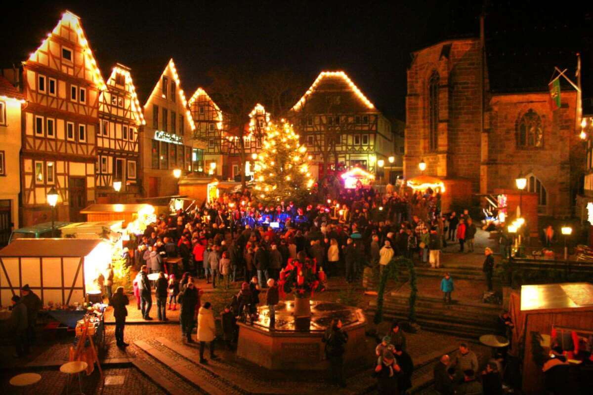 Adventsmarkt Wolfhagen Nacht | (c) Stadt Wolfhagen