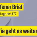 Offener Brief - KFZ wie gehts weiter? - (c) KFZ
