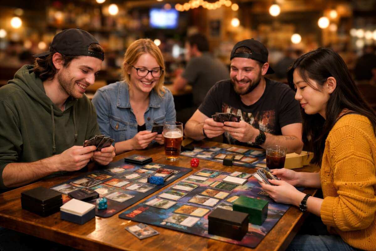 Spielefans finden im Marburger Trauma im G-Werk regelmäßige Angebote | Symbol, KI-generiert | (c) Wildwechsel.de