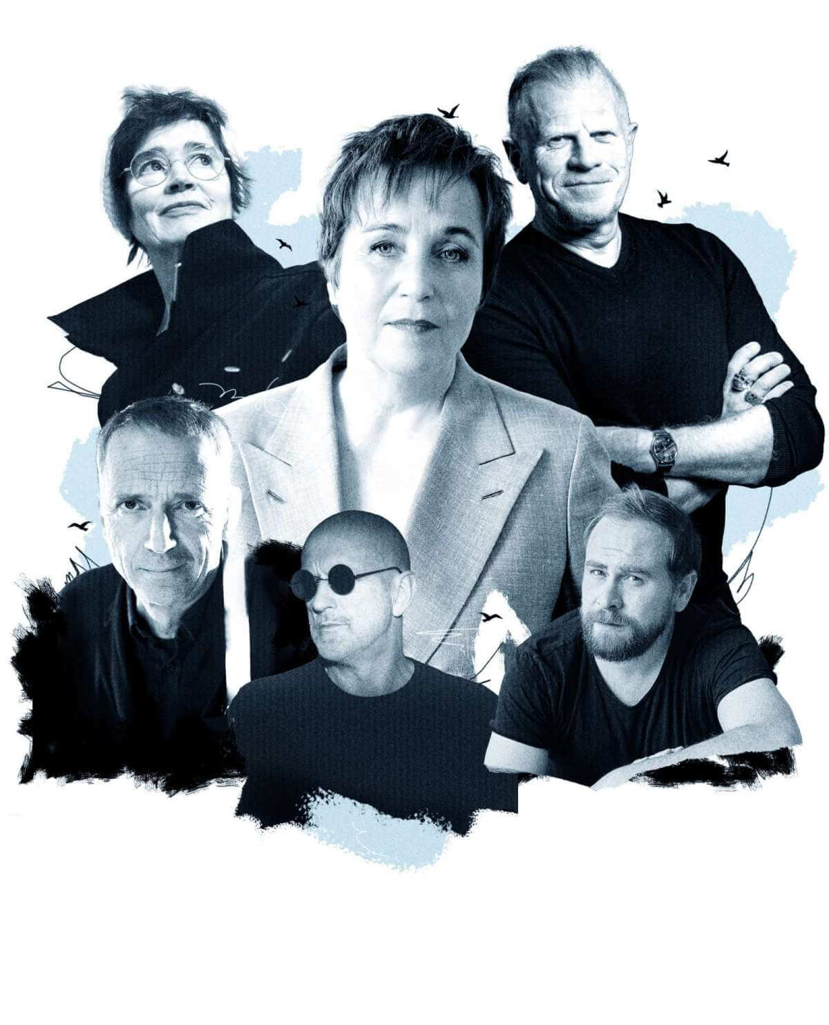 Rainbirds - 2025 | (c) Thomas Nitz, Michael O’Ryan, Martin Steffen, Jörg Steinmetz : Collage (c) Micky Bartl:micosy.com