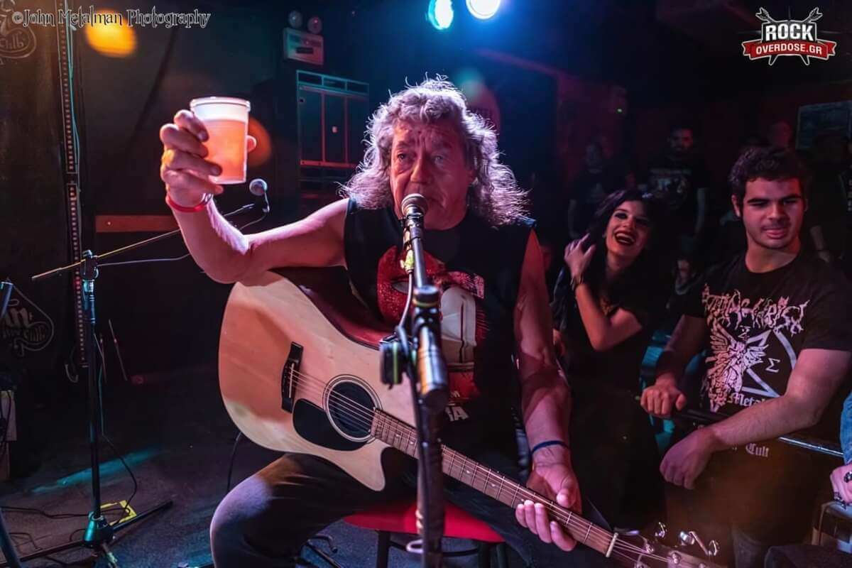 Dennis Stratton - Ehemals Mitglied von Iron Maiden | (c) John Metalman Photography