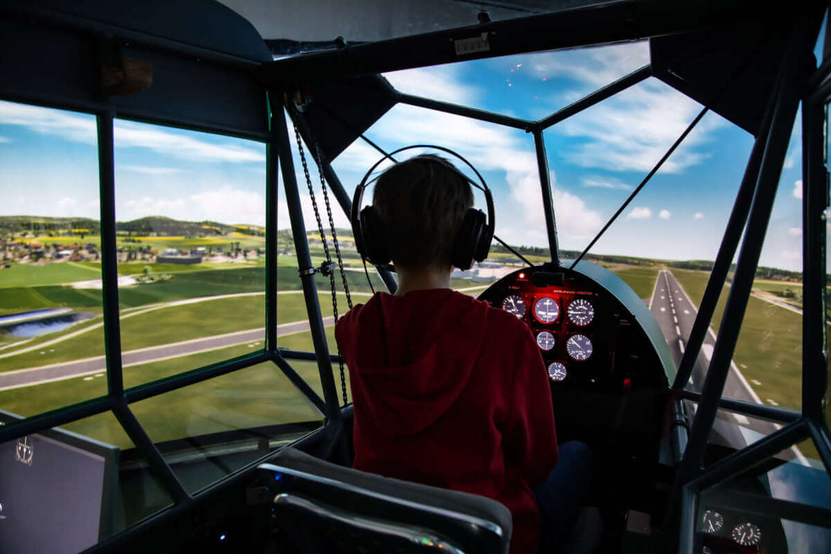 Flugsimulator | (c) Netzwerk Nordhessen