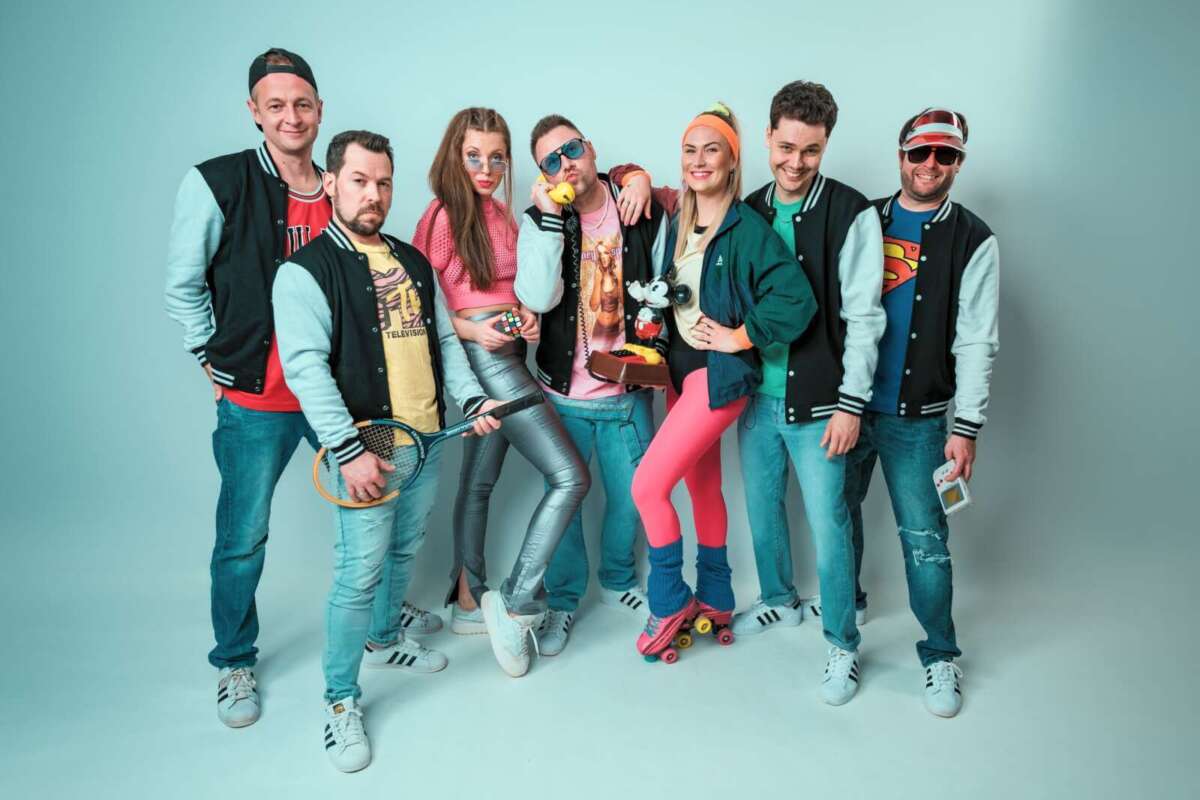 The 80s 90s Liveband will die Besucher des Kaufunger Heimatfest mit den besten Hits der ... natürlich ... 80er und 90er zum Abfeiern motivieren.  | (c) The 80s 90s Liveband