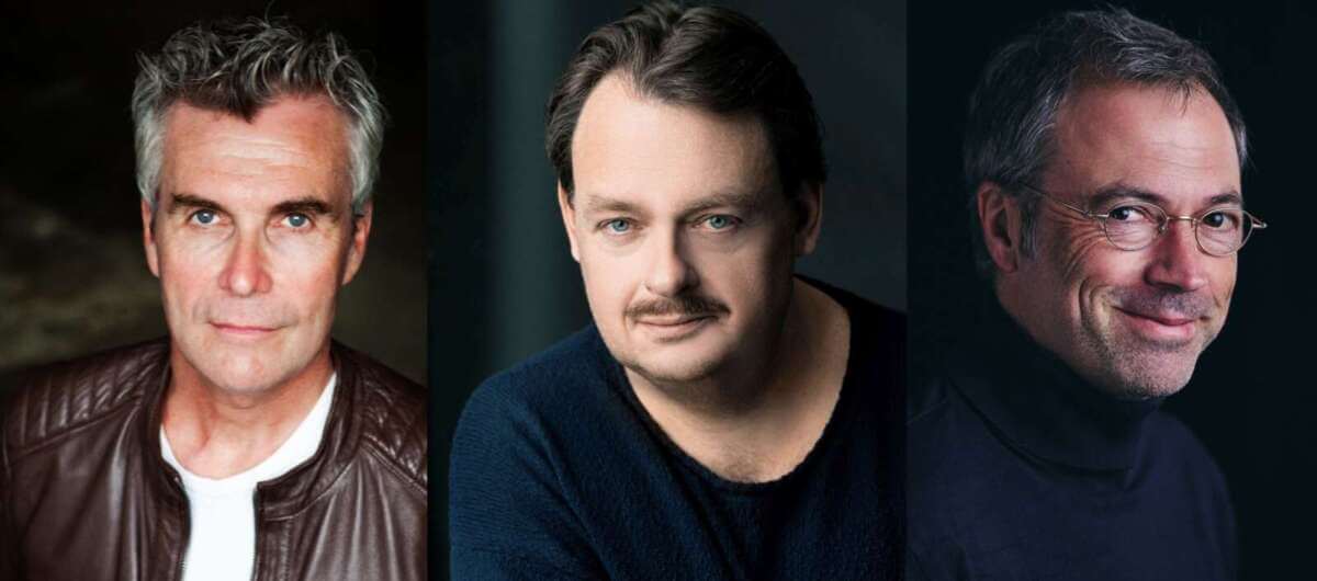 Yasmina Rezas Kunst ist die Theater-Eigenproduktion im kommenden Dalheimer Sommer - mit (v.l.) Harald Schwaiger, Sascha Nathan und Michael Kamp | (c) Cornelia Reidinger, Mathias Bothor, Nils Schwarz