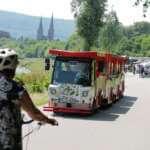 Mobil im Gartenschaupark - Bimmelbahn Radler Spargelmeile - (c) Huxarium Gartenpark Höxter