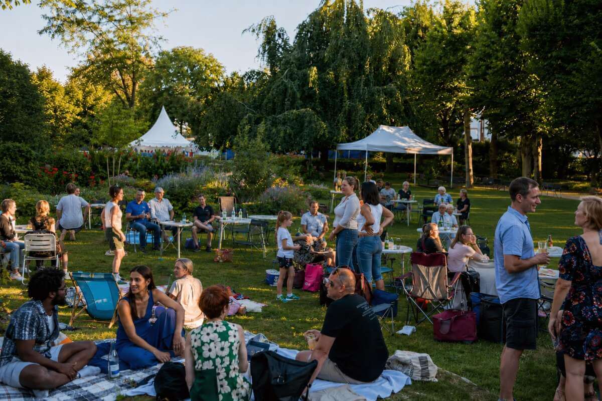 Musik im Park Korbach | (c) Wildwechsel - Archiv-KI-Foto