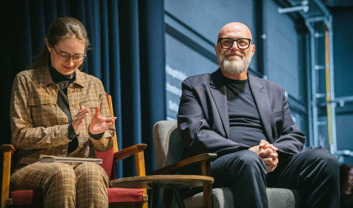 Staatstheater Kassel - Eröffnung Spielzeit 2026-27 - Teresa Martin (neue leitende Dramaturgin Musiktheater), Thorsten Teubl (Tanzdirektor), Foto (c) Anja Pawliczek 3