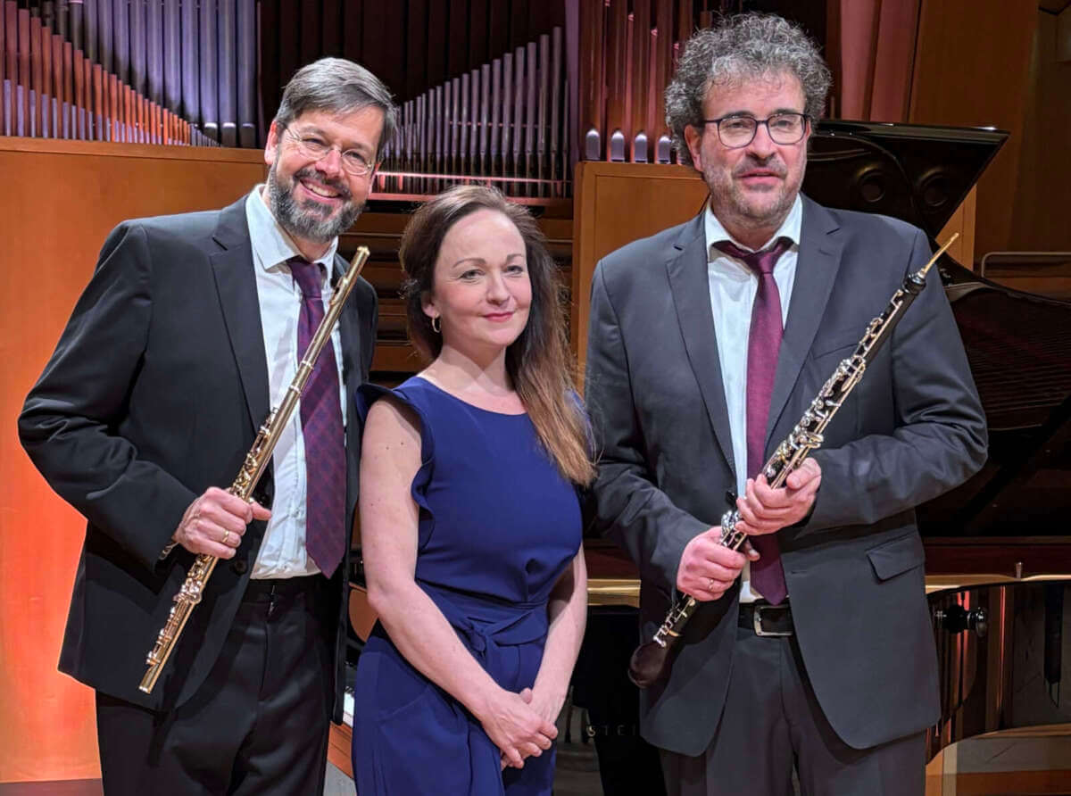 Sebastian Wittiber (Flöte) - Michael Höfele (Oboe - Englischhorn) - Maria Ollikainen (Klavier) | (c) M. Wittiber