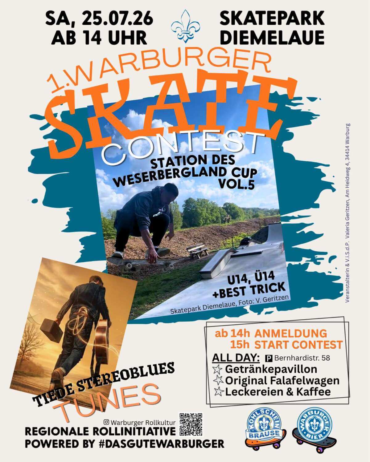 Warburger-Skate-Contest 2026 Plakat