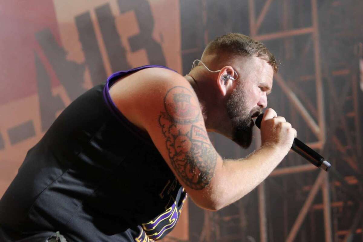 Feine Sahne Fischfilet beim live beim Open Flair 2026 - Samstag - IMG_0695 - Fotograf Alexander Jeppe