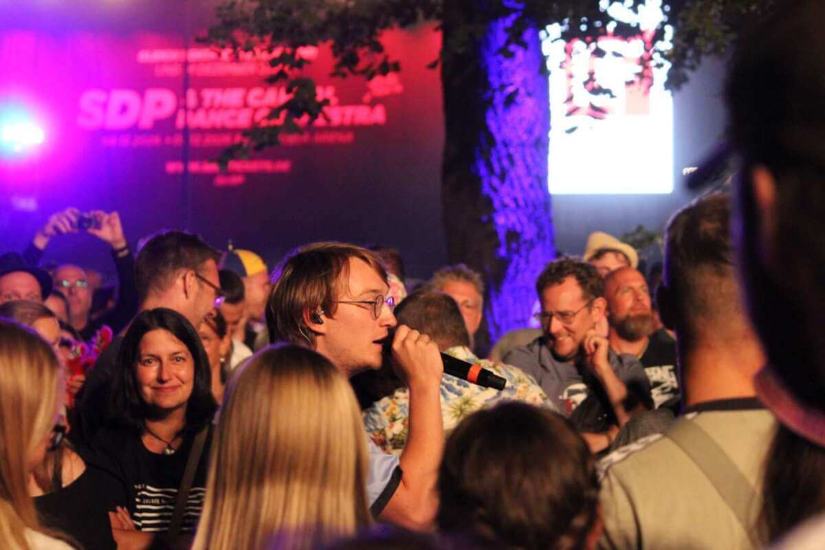 Marlo Grosshardt beim live beim Open Flair 2026 - Freitag - IMG_1296 - Fotograf Alexander Jeppe