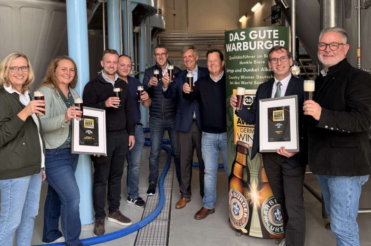 Traditionelle Festbier-Probe des Warburger Urtyp