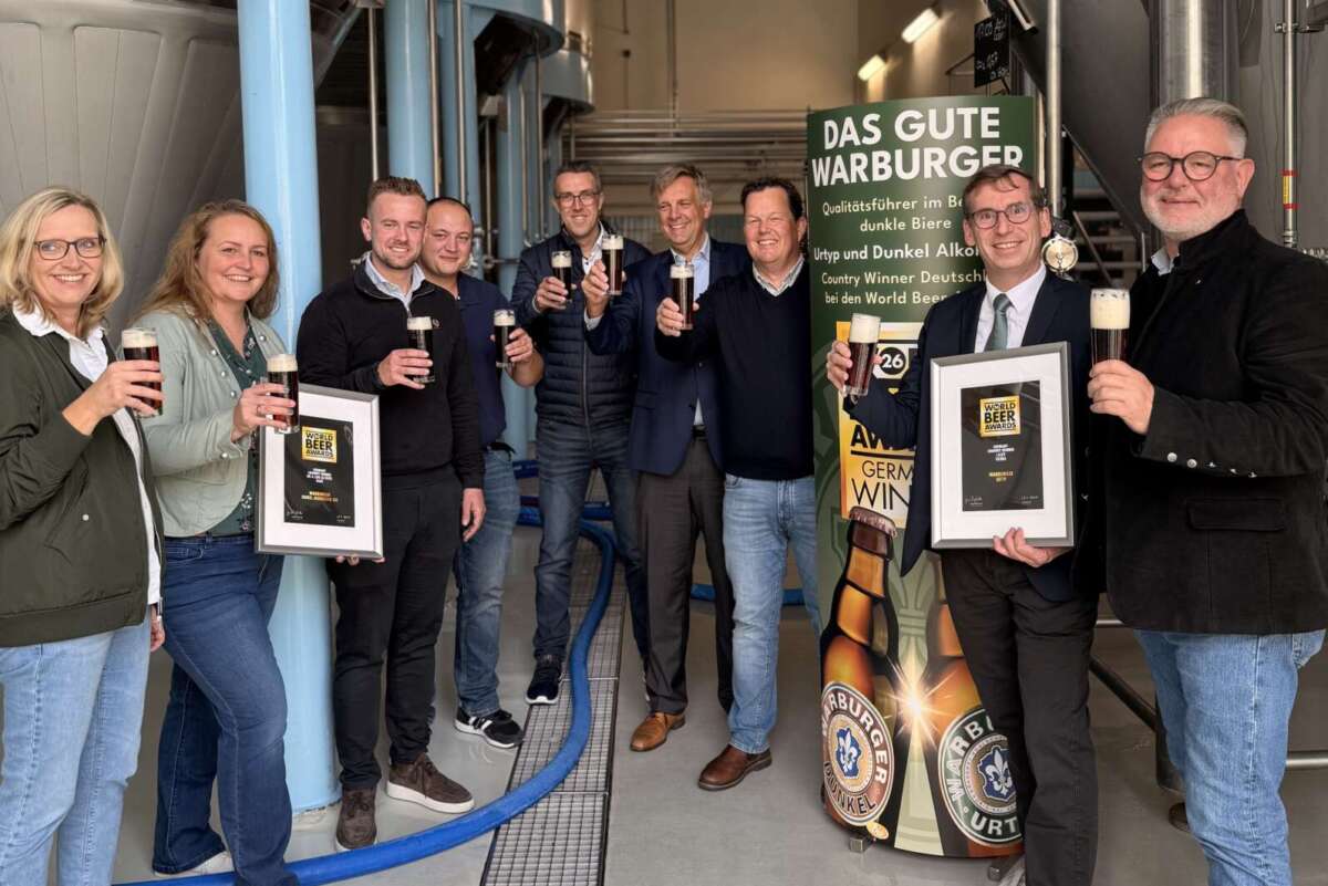 Traditionelle Festbier-Probe des Warburger Urtyp
