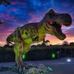 Tyrannosaurus-Rex-Modell der DinoLichter 2026 – (c) World of Lights GmbH