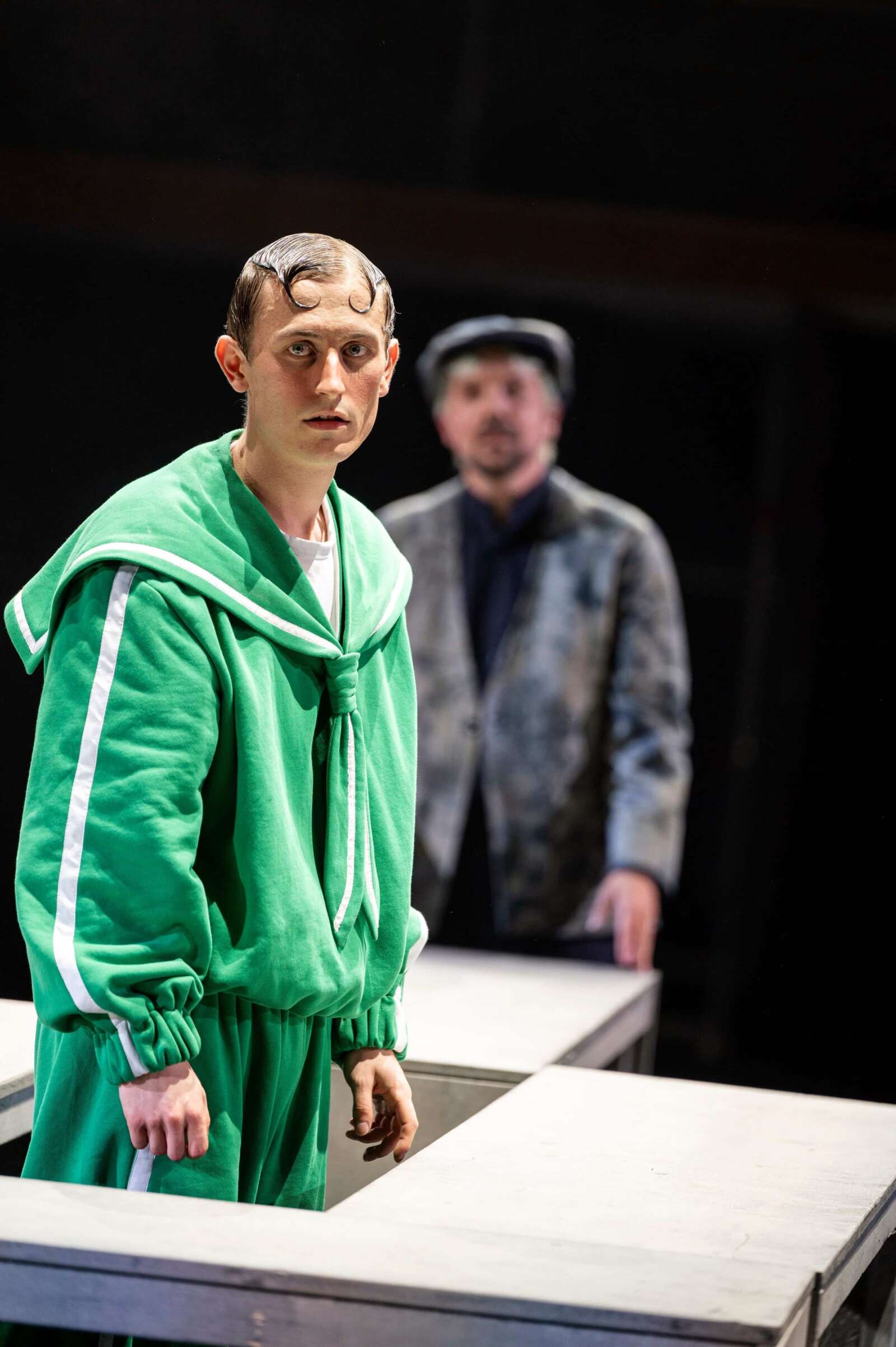 Szenenfoto aus dem Rockmusical »Spring Awakening« im INTERIM