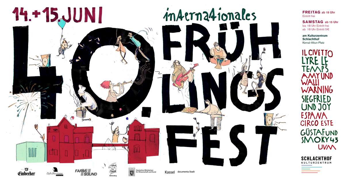 40. Internationales Frühlingsfest – Lyre Le Temps // Ami und Wally Warning // Espana Circo Este // Kunstbude // Ma Fleur // Bernd Meyerholz & die Kunterbänd