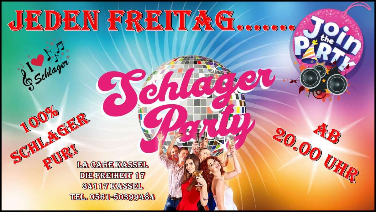Wildwechsel Schlagerparty La Cage Kassel