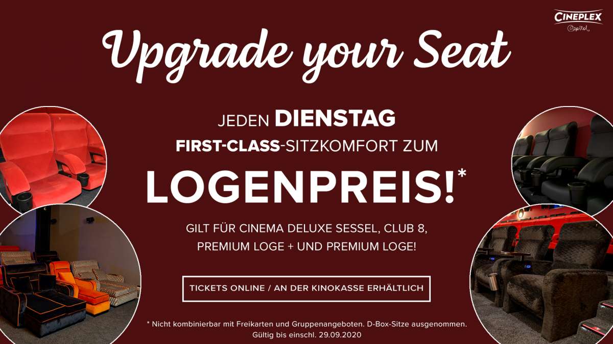 Event: Upgrade your Seat