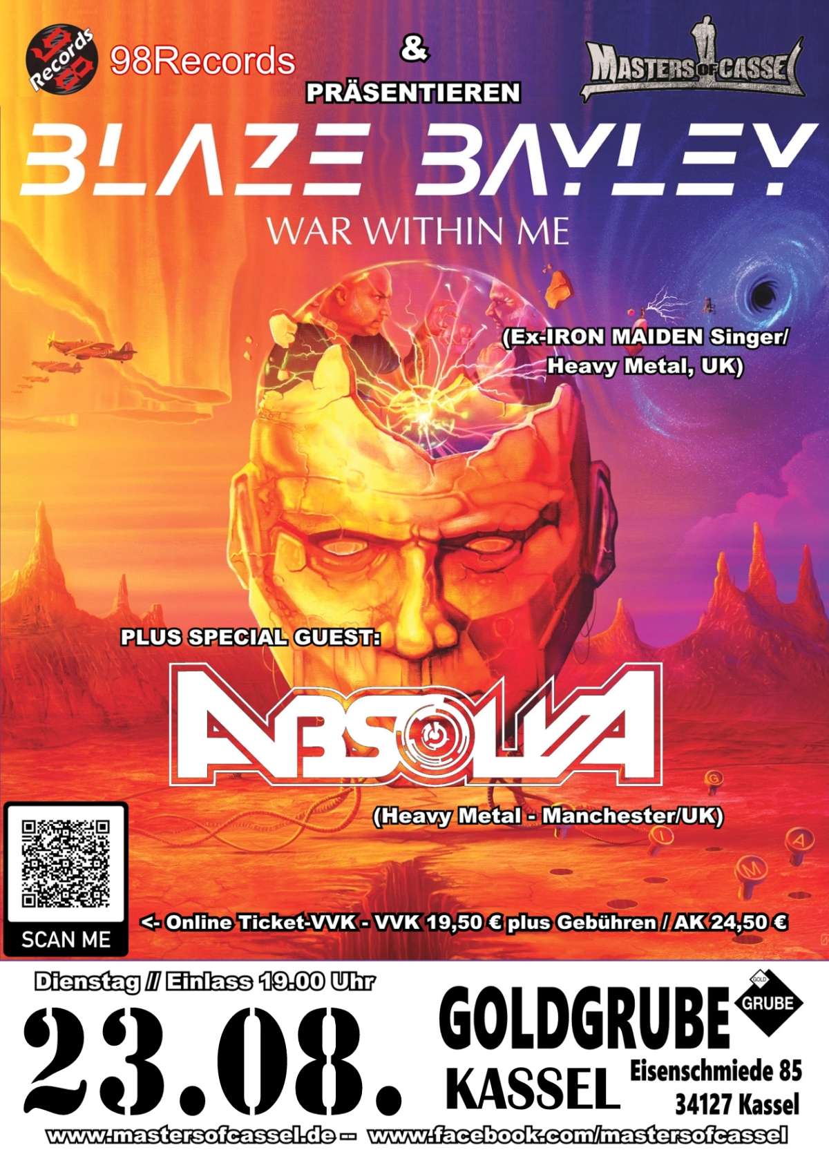 Heavy Metal Iron Maiden Style – Blaze Bayley, Absolva