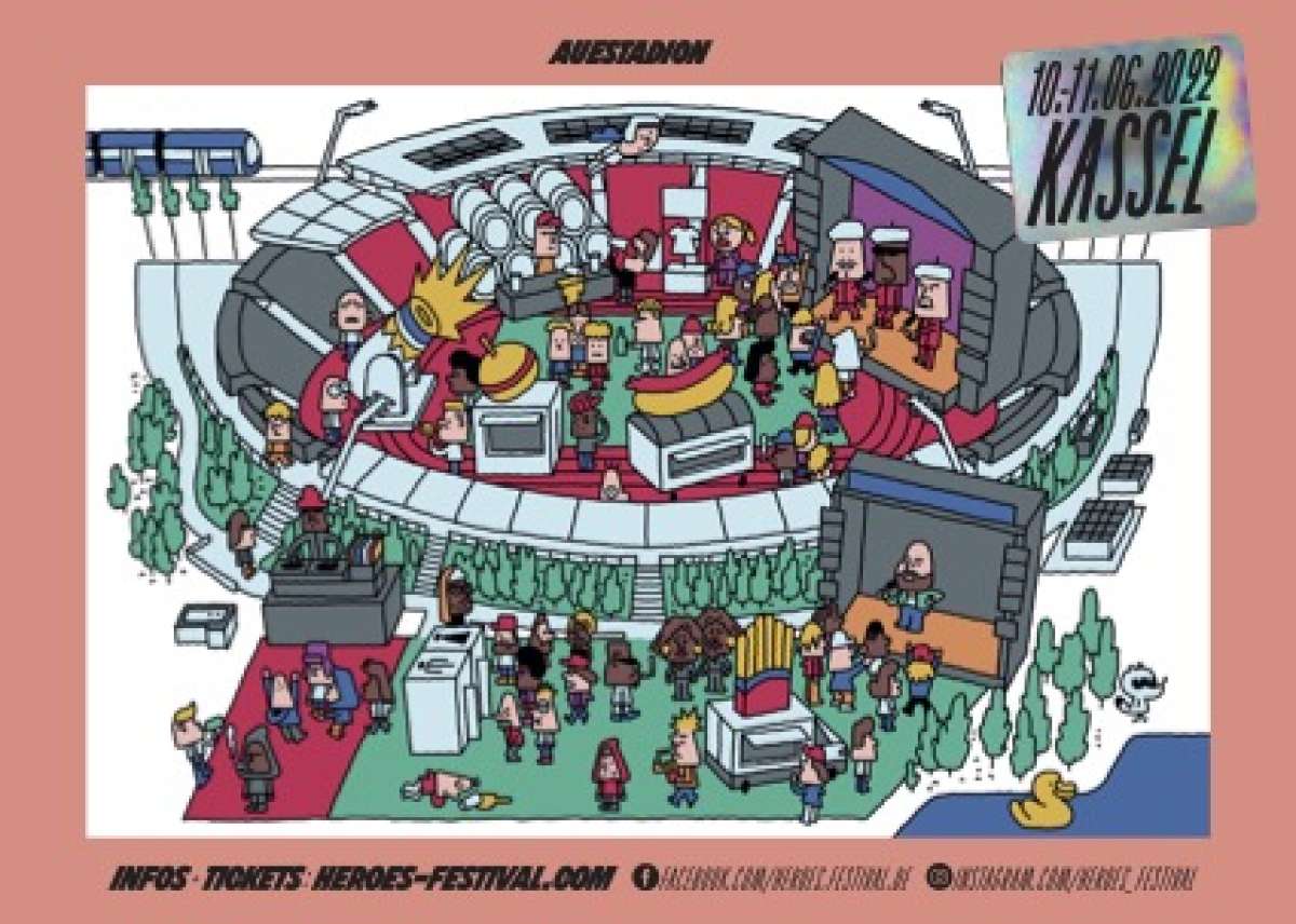 Heroes Festival 2022 – K.I.Z, Luciano, Trettmann, 01099, 42, Ahzumjot, badmómzjay, BHZ,boloboys, Bounty & Cocoa, Dante YN, Ezhel, Josi, Kasimir1441, Katja Krasavice, Kool Savas, LIZ, Nikan, LUIS, OG Keemo, OMG, $oho Bani, S