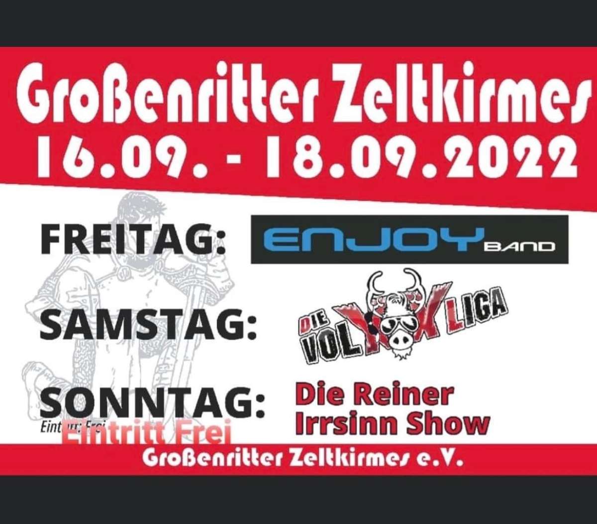 Großenritter Zeltkirmes – Die VolXX Liga