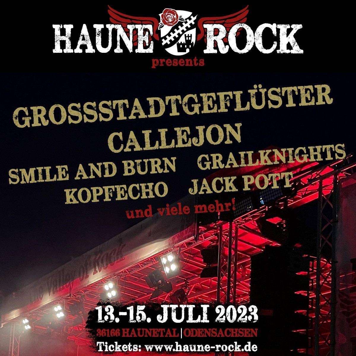 Haune Rock – MaddaBrassKa, Die Rappelkiste, Smile and Burn, Kopfecho, John Diva & The Rockets of Love, Terra Atlantica