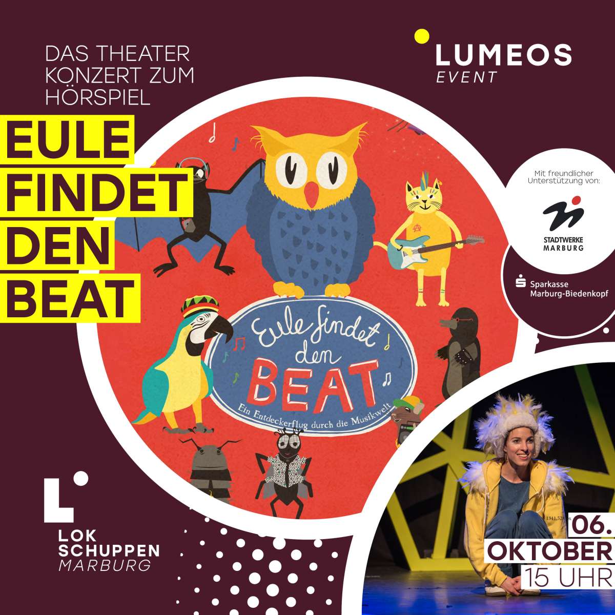 Eule findet den Beat