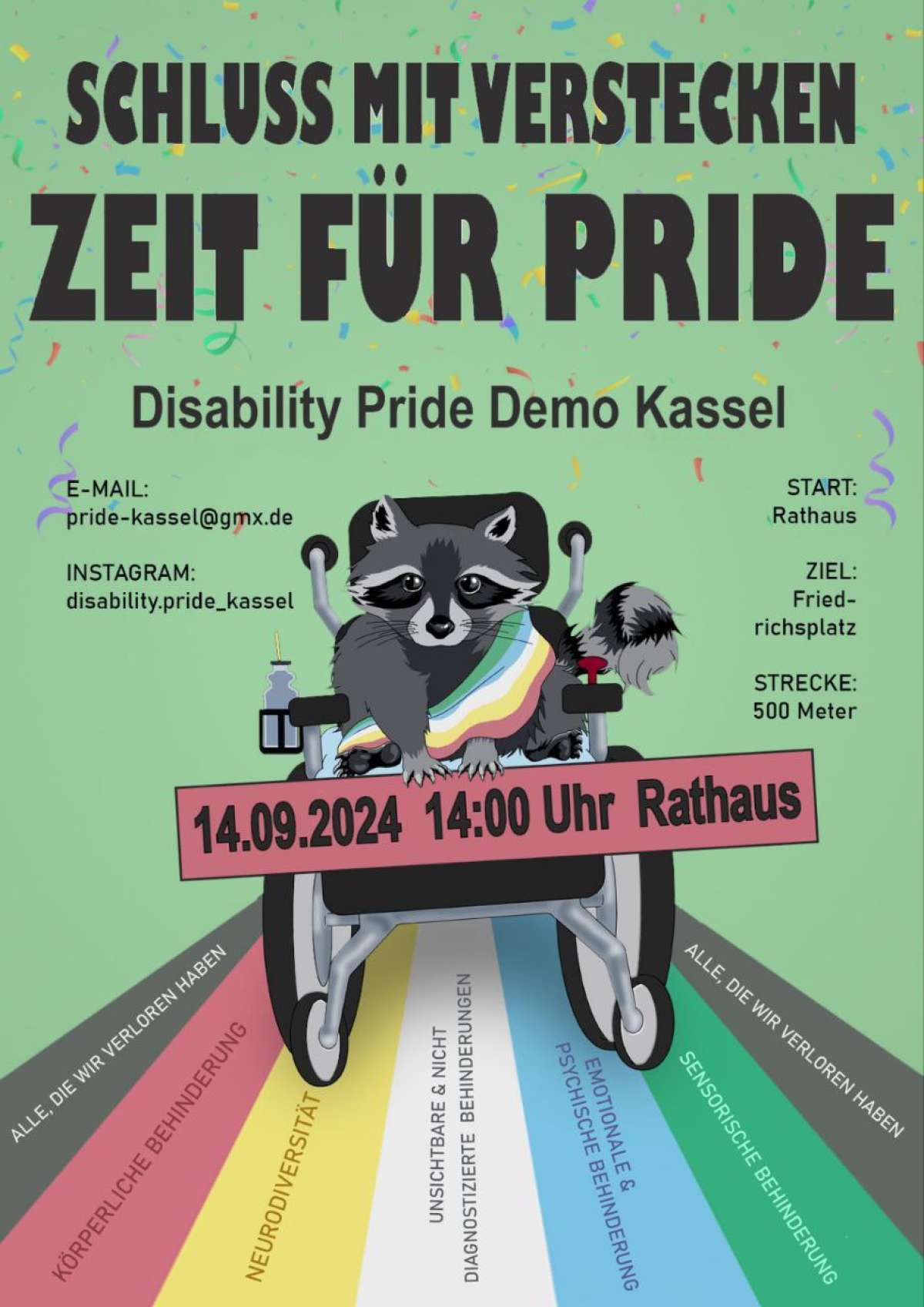 Disability Pride Demonstration in Kassel
