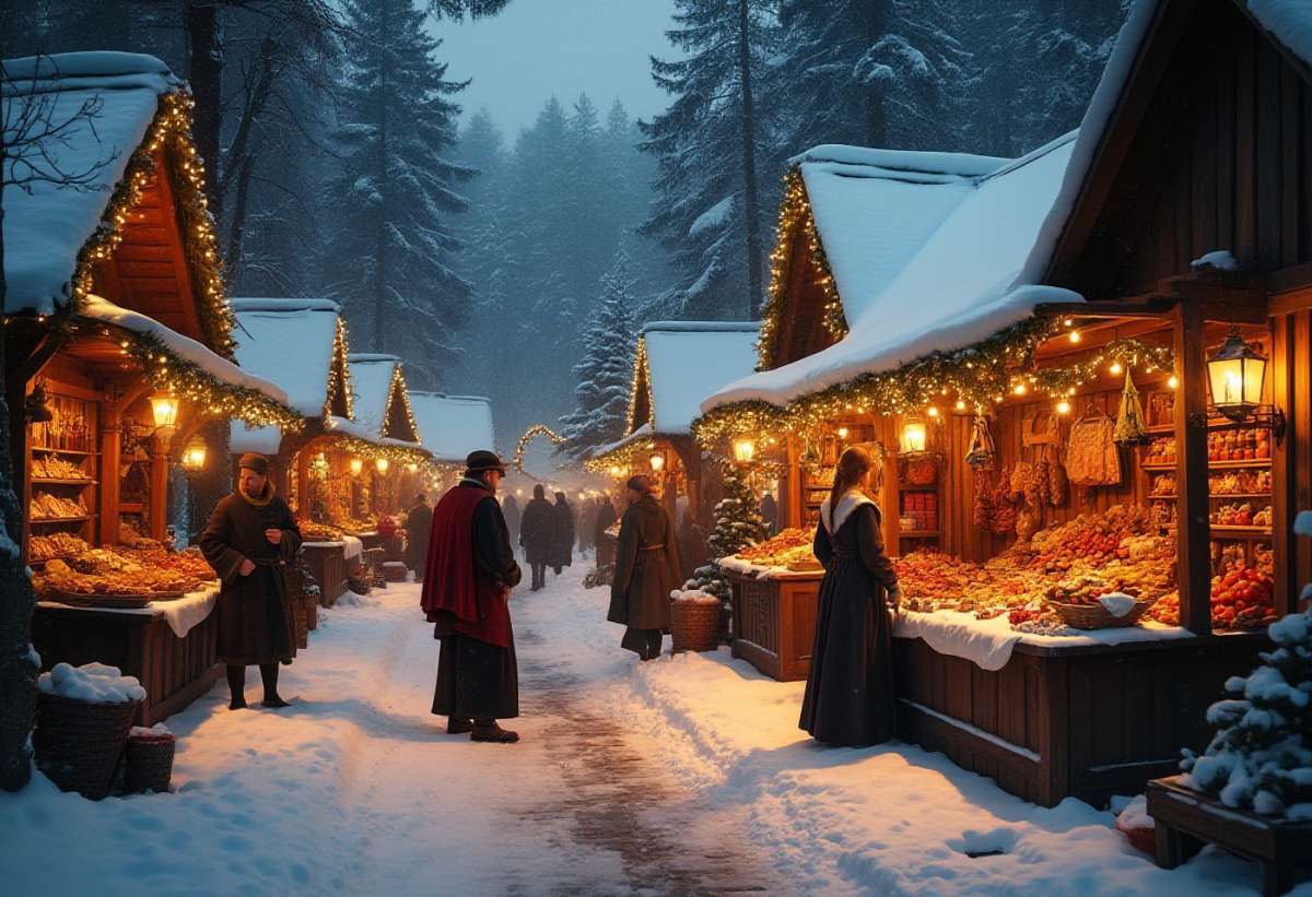 Weihnachtsmarkt rund um die Elisabethkirche 2025