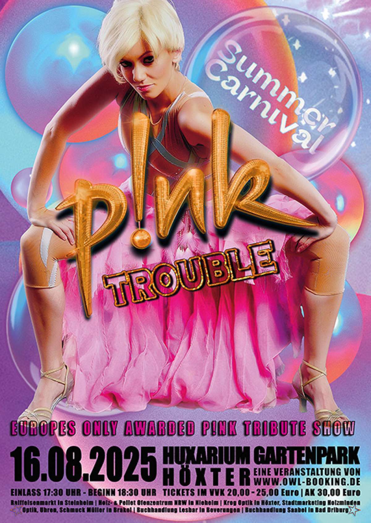 DIE Pink-Tributeband