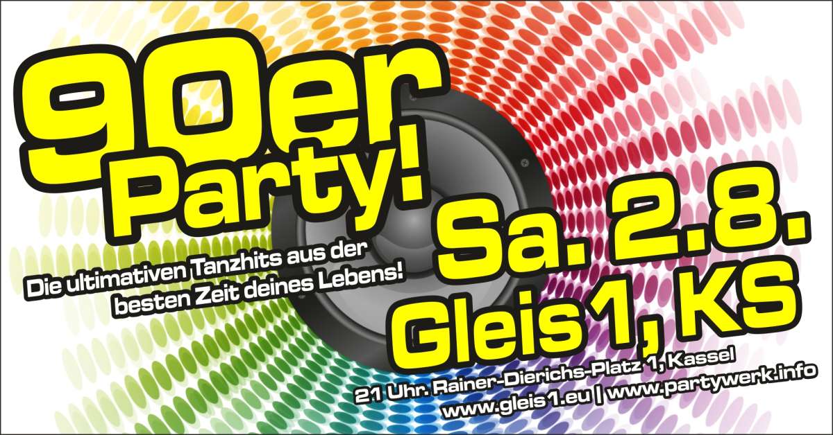 Die große 90er-Party