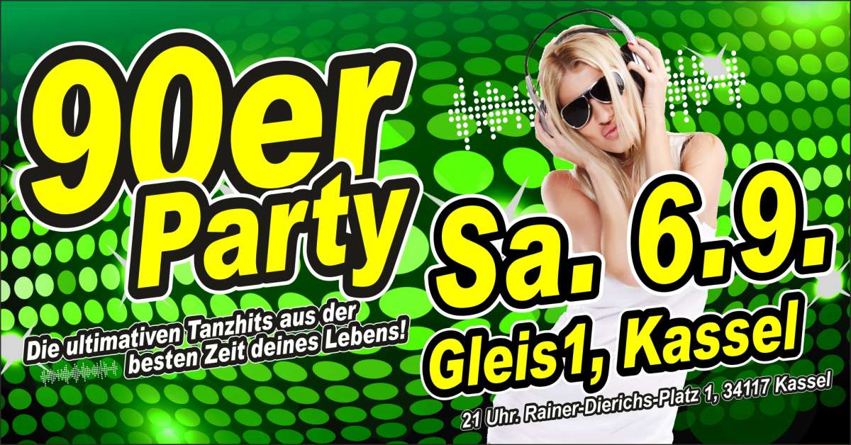 Die große 90er-Party
