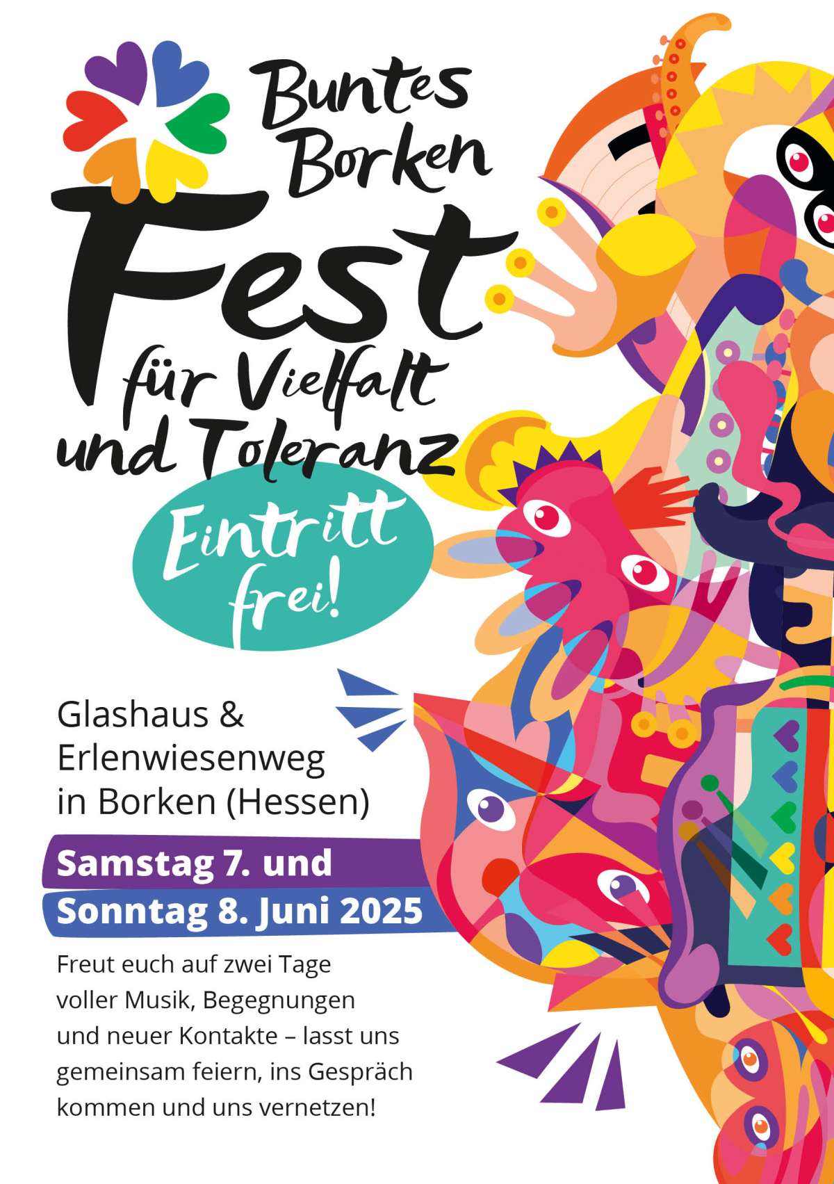 Buntes Borken - Fest für Vielfalt und Toleranz