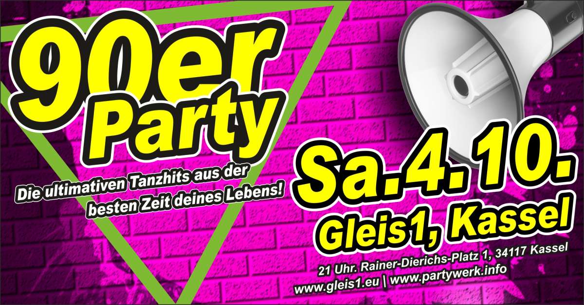 Die große 90er-Party